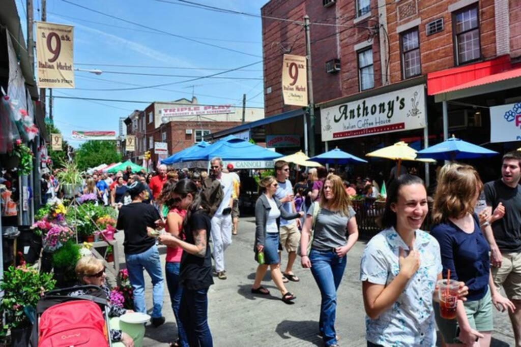 Italian Casetta In Thee Italian Market South Philly Leilighet Philadelphia Eksteriør bilde